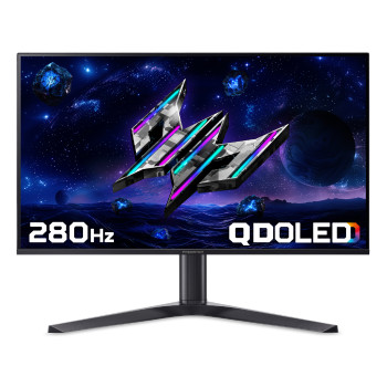 Acer Predator X27UZ1 27" Quad HD QD-OLED 280Hz 0.03ms Height Adjustable Gaming Monitor with Speakers