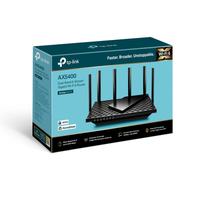 TP-LINK AX5400 Dual-Band Gigabit Wi-Fi 6 Router