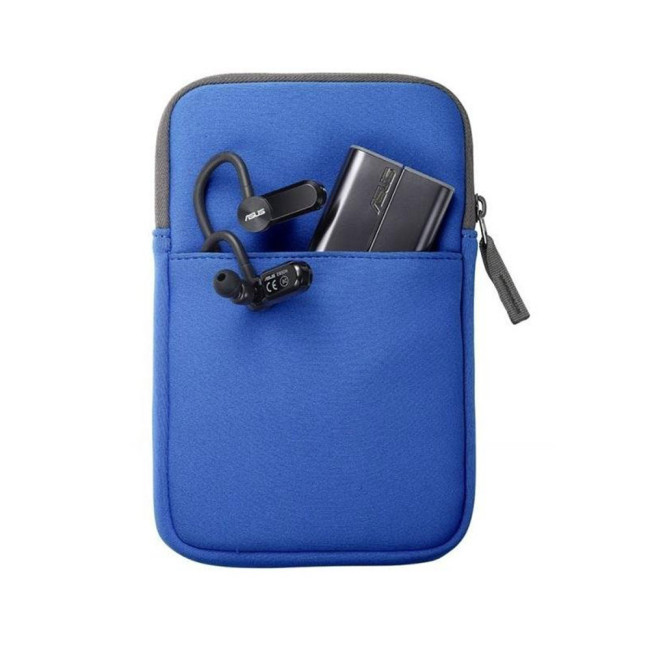 ASUS 7-inch Universal Tablet Case Zippered Sleeve Design Light & Flexible - Blue - 90XB00GP-BSL130