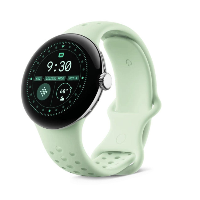 Google Pixel Watch 3 45mm Active Sport Band Large fits 175-215mm Wrists - Wintergreen