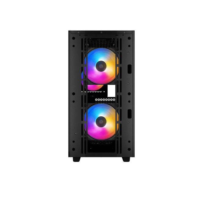 DeepCool 40 3FS ATX Micro ATX Tempared Glass Black PC Case