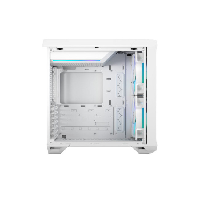 Fractal Design Torrent Compact RGB White Light Windowed EATX Mid Tower RGB Tempered Glass PC Gaming Case