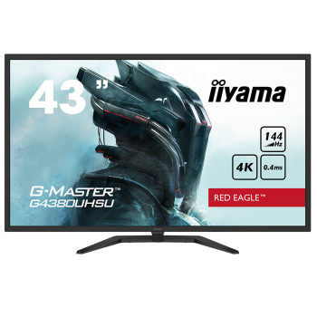 Refurbished iiyama G4380UHSU-B1 43" 4K Ultra HD VA 144 Hz 0.4ms HDMI DisplayPort Gaming Monitor