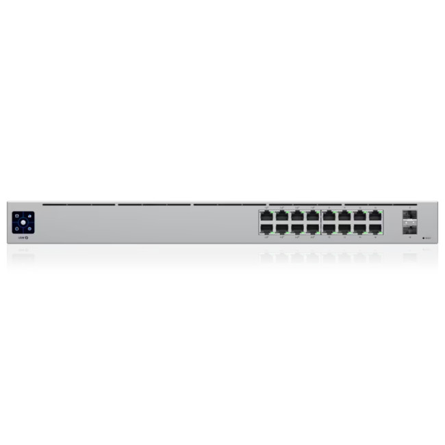 Ubiquiti USW 16 POE Managed Network Switch - 16 Ports