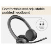 Poly Voyager 4320 Wireless USB-A Stereo Headset - Black