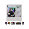 GAMDIAS AURA GL240 V2 White 240mm RGB All-in-One Liquid Cooler