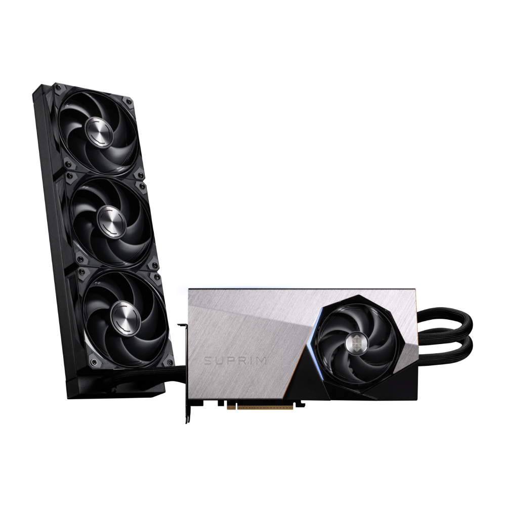 MSI GeForce RTX 5090 SUPRIM LIQUID 32GB SOC Graphics Card