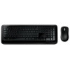 Refurbished Microsoft Wireless Desktop 850 Keyboard and Mouse Set Black - US Keyboard Layout