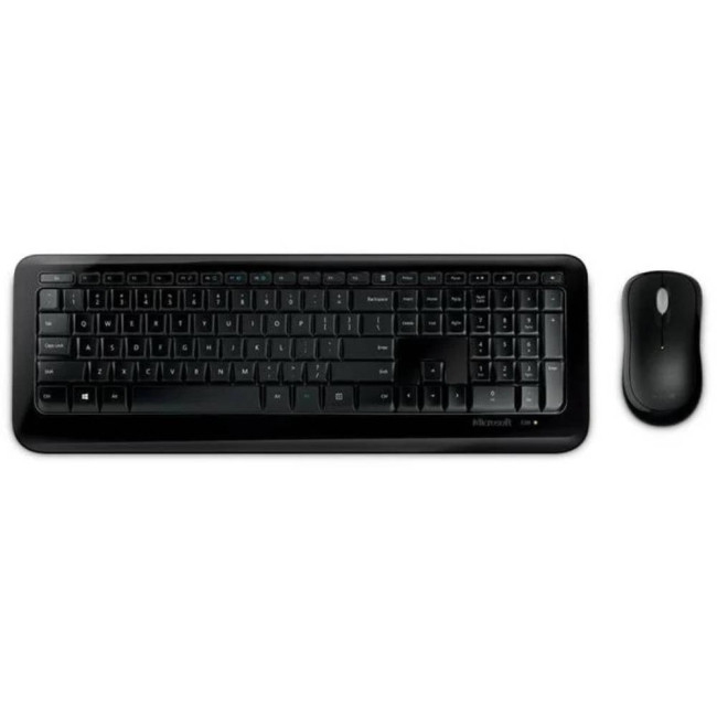 Refurbished Microsoft Wireless Desktop 850 Keyboard and Mouse Set Black - US Keyboard Layout