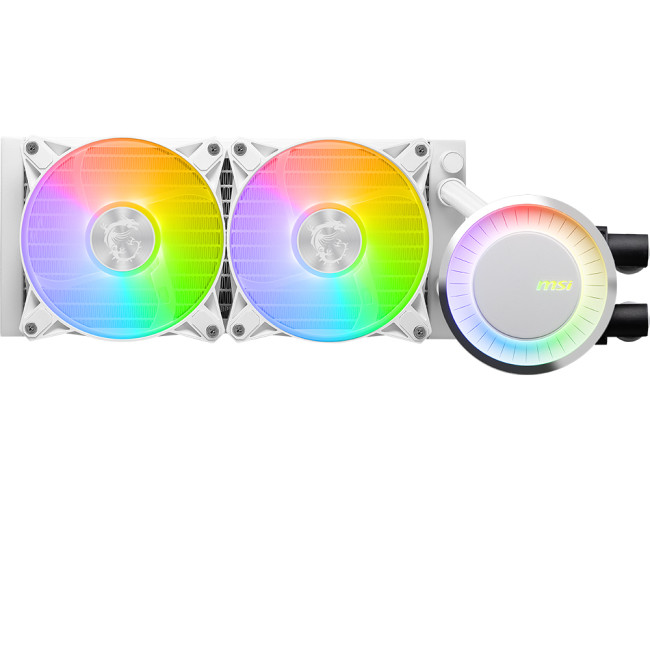 MSI Mag Coreliquid E240 CPU Motherboard Liquid Cooling kit White