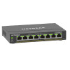 NETGEAR GS308EP  Managed  Gigabit Ethernet 8 Ports Network Switch - Black