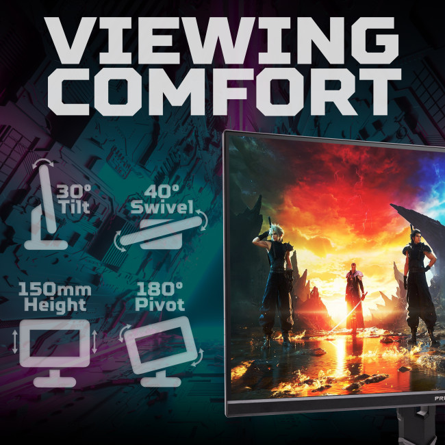 Acer Predator XB323QKV4 32" Dual Frame UHD 4K 160Hz / 320Hz FHD FreeSync Premium Gaming Monitor