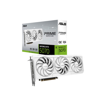 ASUS GeForce RTX 5070 Prime 12GB OC Graphics Card - White