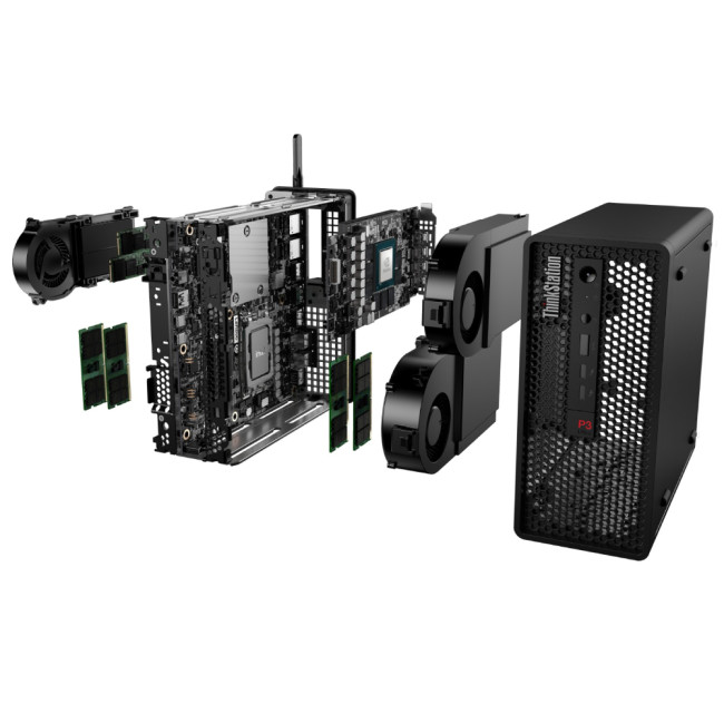 Lenovo ThinkStation P3 Ultra SFF Intel Core i9-14900K 32GB RAM 1TB SSD NVIDIA T1000 Windows 11 Pro Business Desktop PC