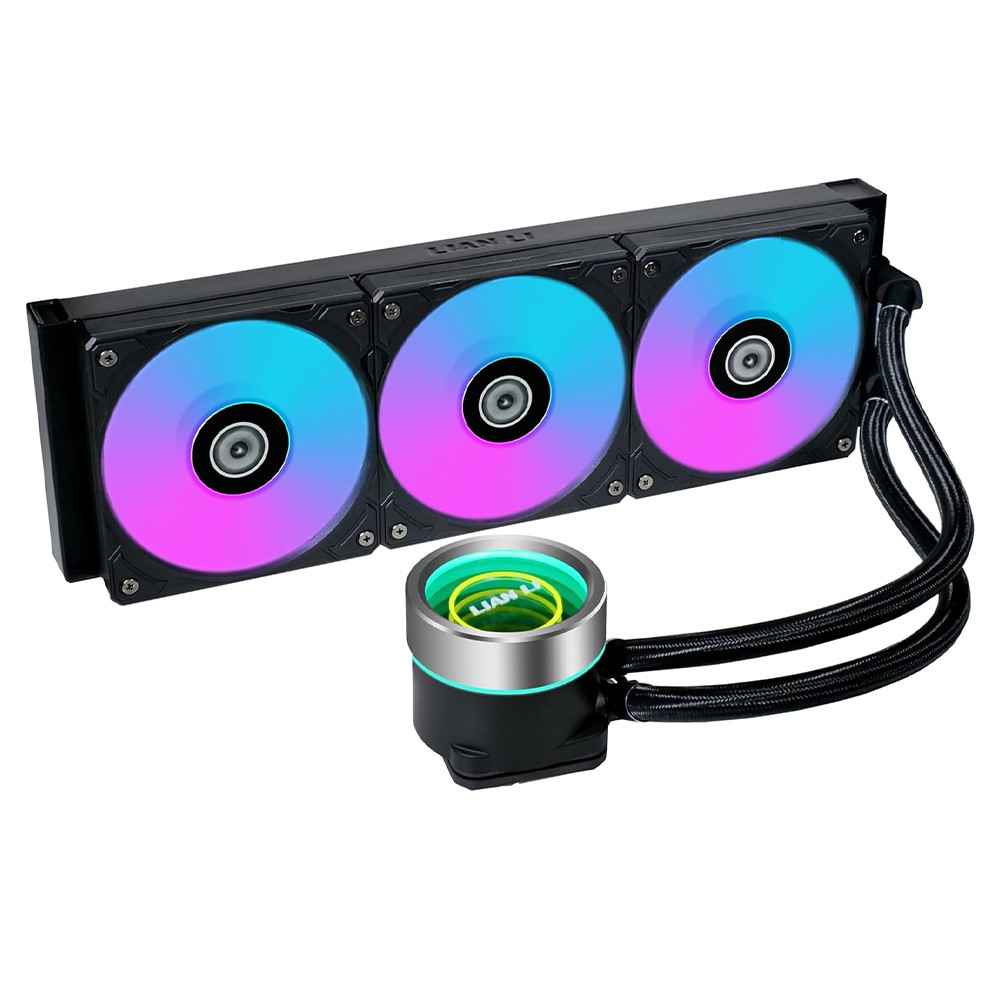 Lian Li Black Galahad Ii Trinity 360Mm Rgb Aio Liquid Cooler