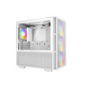 DeepCool CH560 WH Mid Tower Tempered Glass Gaming PC Case - White