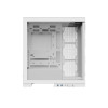 CiT Pro Diamond XR Tempered Glass Mid Tower Gaming PC Case - White