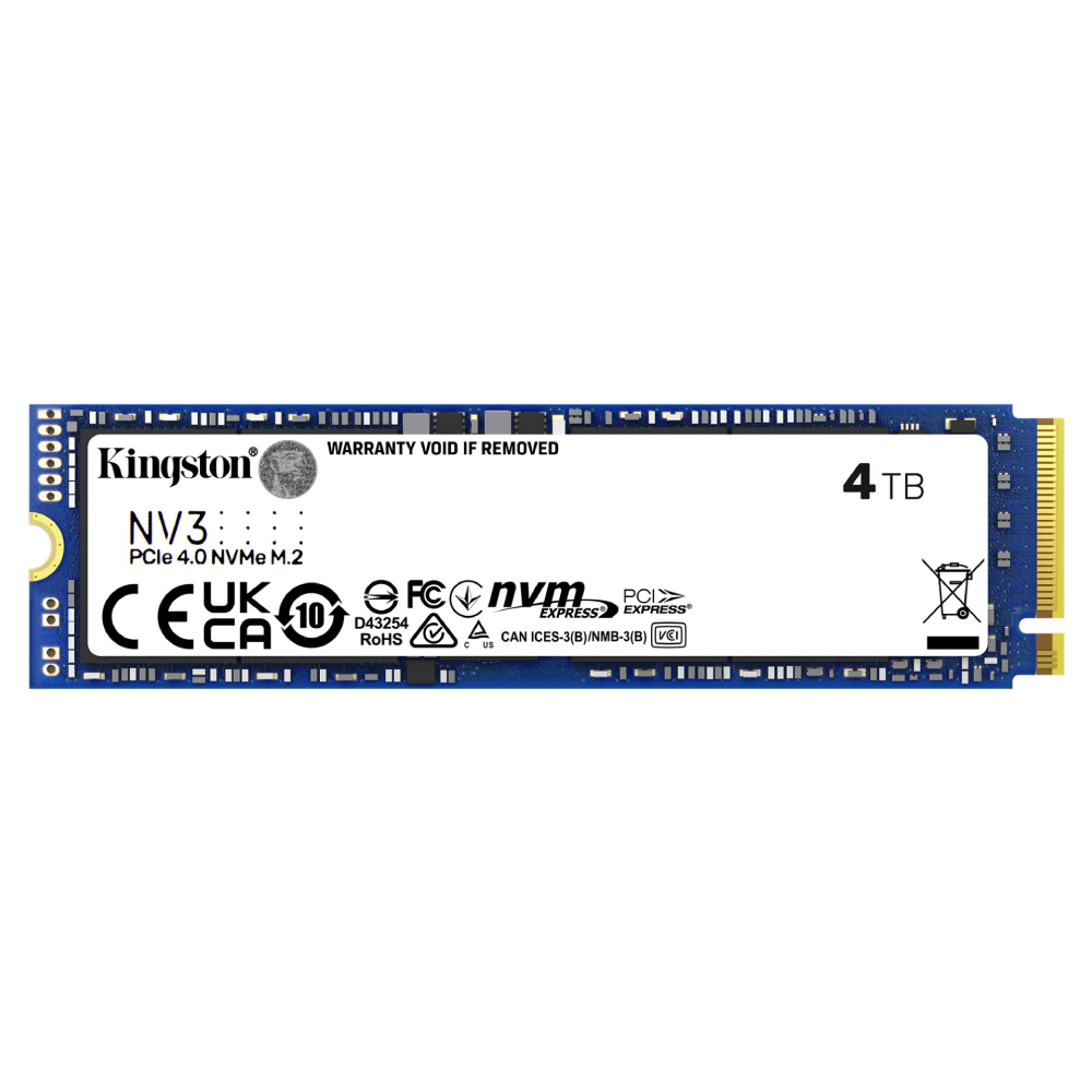 Kingston NV3 4TB M.2 NVMe PCIe 4.0 SSD/Solid State Drive