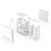Fractal Design Epoch ATX Mid Tower Gaming PC Case - White TG RGB Clear