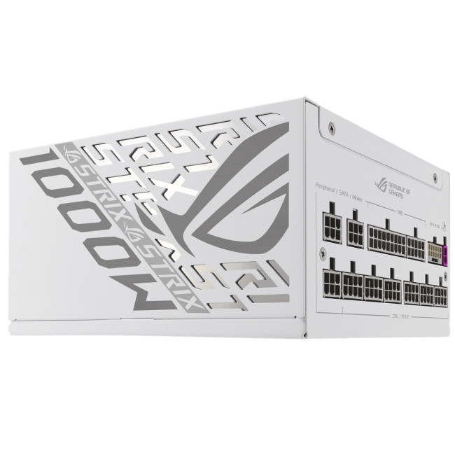 Refurbished ASUS ROG Strix 1000W 80 PLUS Platinum ATX 3.1 Power Supply - White