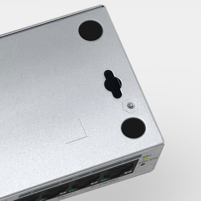 Zyxel GS1005HP-GB0101F 10 Gbit/s Unmanaged 5 x Gigabit Ethernet RJ45 Network Switch