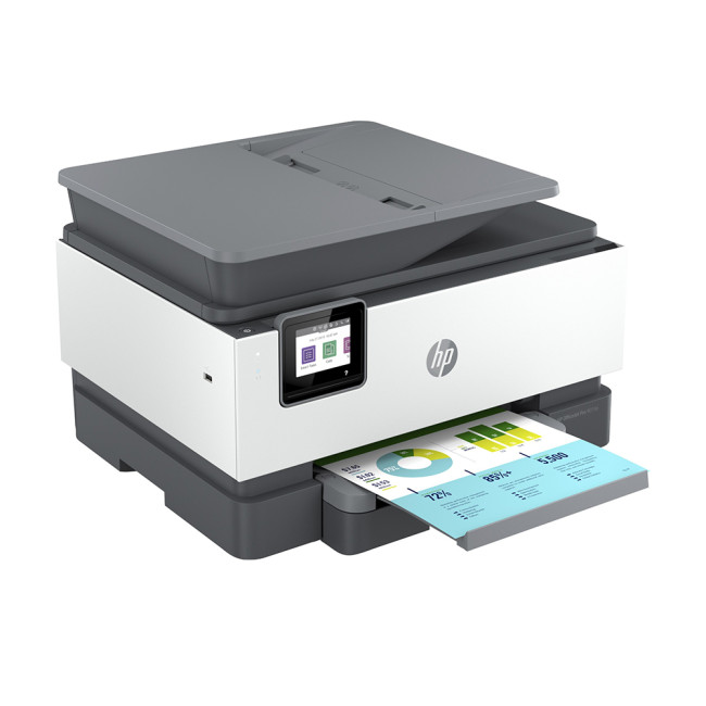 Refurbished HP OfficeJet Pro 9019e All-in-One Wireless Inkjet Printer 1200 x 1200 DPI - NO INK INCLUDED