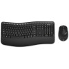 Refurbished Microsoft Wireless Comfort Desktop 5050 Standard Spanish Keyboard & Mouse Set - Black