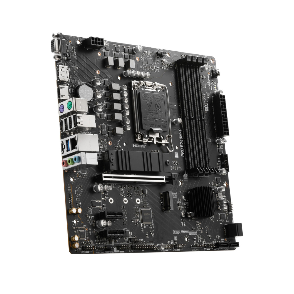 MSI B760M-P DDR4 LGA 1700 mATX: PRO B760M-P