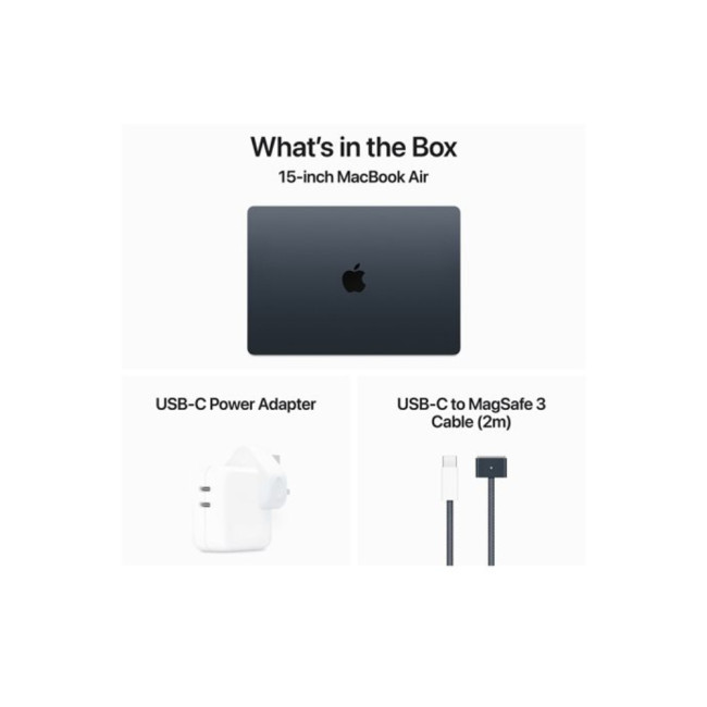 Apple MacBook Air M3 8GB RAM 512GB SSD 15.3" MacOS Sonoma Laptop