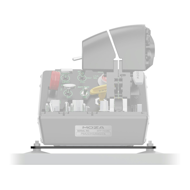 MOZA Racing AS006 Flight Support Plate For Flight Simulators