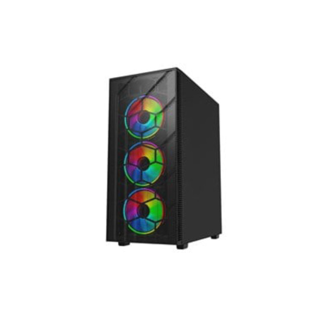 Vida Sirocco V2 Black Mid Tower ATX PC Case