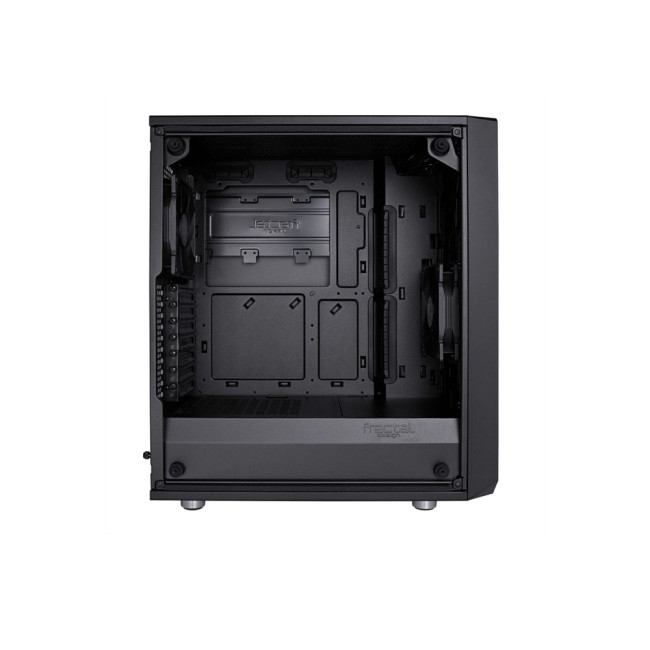 Fractal Design Meshify C ATX Mid Tower Blackout Tempered Glass Quiet PC Case