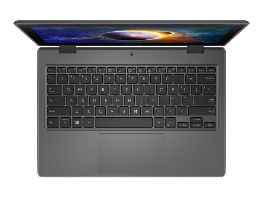 ASUS Expertbook BR1100FKA-BP0044RA-3Y Laptop Intel Celeron N4500 4 GB RAM 64 GB eMMC 11.6" Touchscreen Convertible Windows 10 Pro Academic