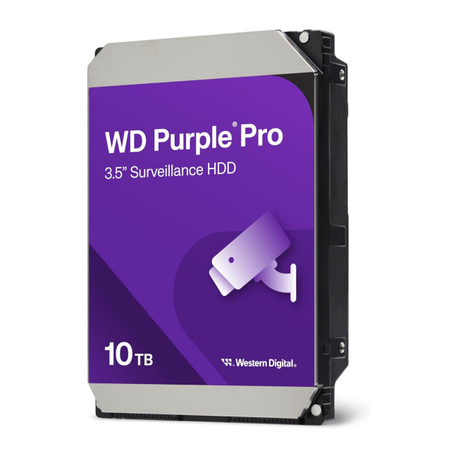 Western Digital Purple Pro 10 TB 3.5" SATA III 7200 RPM Internal NAS Hard Drive