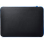 Original HP Reversible Neoprene Sleeve Designed for 15.6" Laptops - Black & Blue