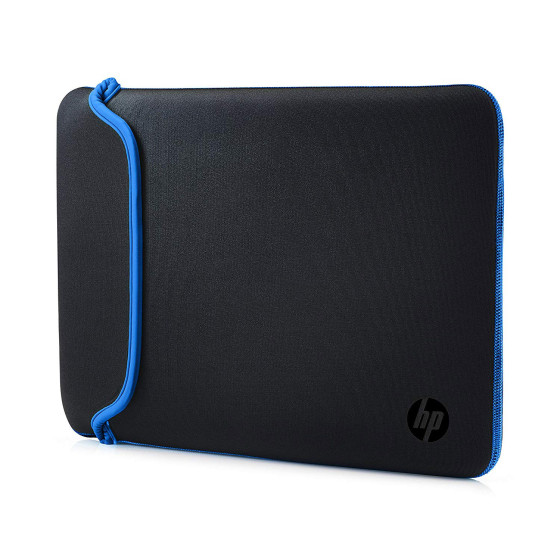 Original HP Reversible Neoprene Sleeve Designed for 15.6" Laptops - Black & Blue
