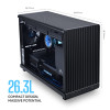 Lian Li A3-mATX Steel Mesh Micro Form Factor Gaming PC Case - Black