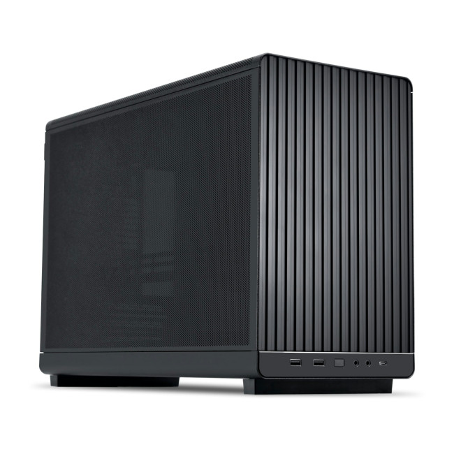 Lian Li A3-mATX Steel Mesh Micro Form Factor Gaming PC Case - Black
