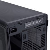 Lian Li A3-mATX Wood Edition Steel Mesh Micro Form Factor Gaming PC Case - Black