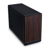 Lian Li A3-mATX Wood Edition Steel Mesh Micro Form Factor Gaming PC Case - Black