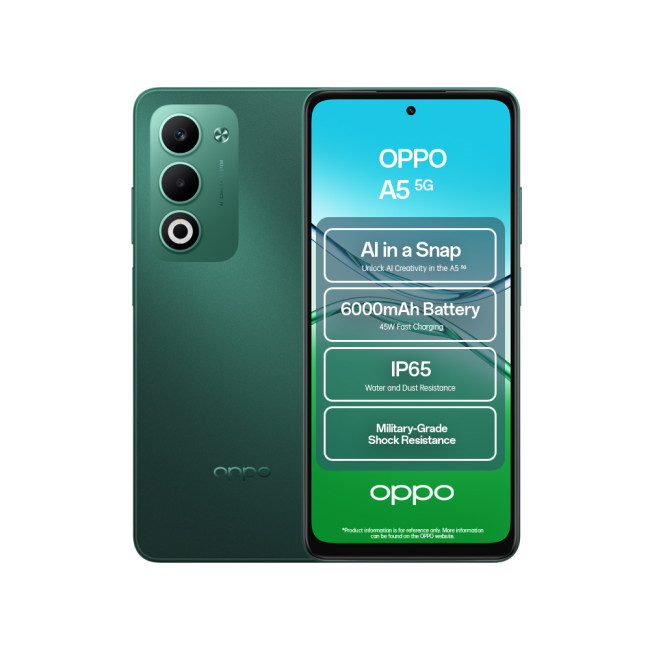 OPPO A5 5G 128GB 4GB RAM 6.67" Dual Sim ColorOS Smartphone