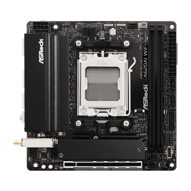 Asrock A620AI WIFI AMD A620A DDR5 Mini-ITX Socket AM5 Motherboard
