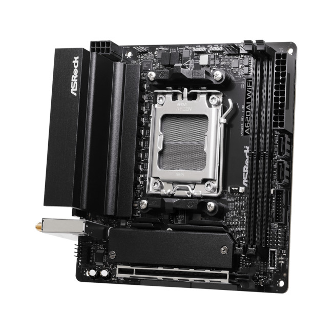 Asrock A620AI WIFI AMD A620A DDR5 Mini-ITX Socket AM5 Motherboard