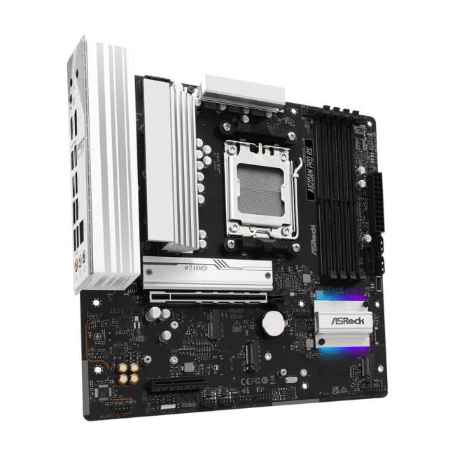 Asrock A620AM PRO RS AMD A620A DDR5 Micro-ATX Socket AM5 Motherboard