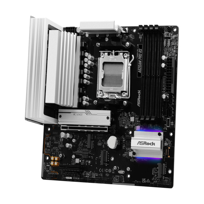 Asrock A620AM PRO RS AMD A620A DDR5 Micro-ATX Socket AM5 Motherboard
