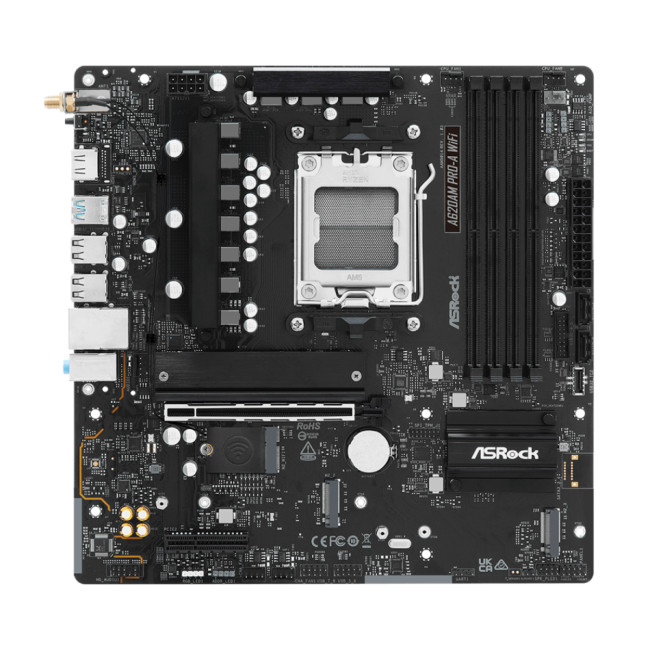 Asrock A620AM PRO-A WIFI AMD A620A DDR5 Micro-ATX Socket AM5 Motherboard