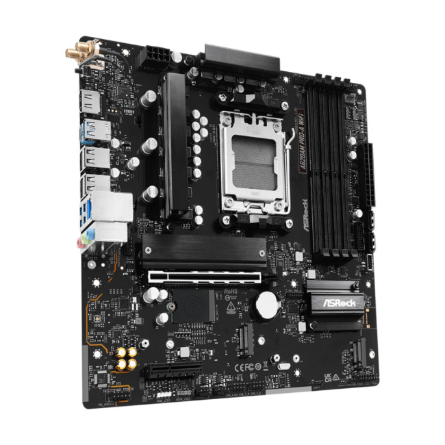 Asrock A620AM PRO-A WIFI AMD A620A DDR5 Micro-ATX Socket AM5 Motherboard