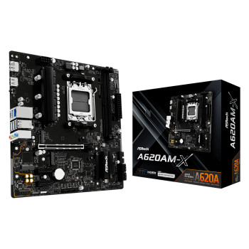 Asrock A620AM-X AMD A620A DDR5 Micro-ATX Socket AM5 Motherboard