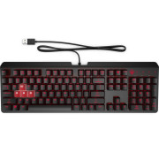HP OMEN Encoder Gaming Keyboard with Red Mechanical Switches US LED Backlit Keys