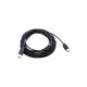 Promethean AB-TOUCH-5M-M-USB-CABLE Touch 5m USB Cable USB to USB Type B - Black